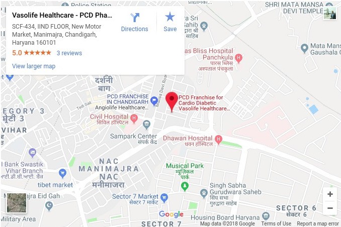 Vasolife Heathcare - PCD Franchise Company on Google Map